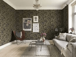Matching Mural Wallpaper with Furniture