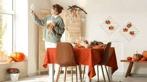 decorate seasonally without cluttering your home