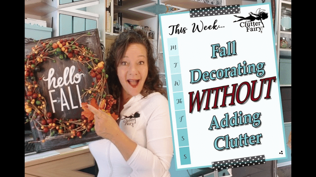 decorate seasonally without cluttering your home