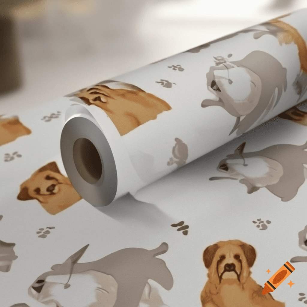 durable peel and stick wallpaper for dog owners