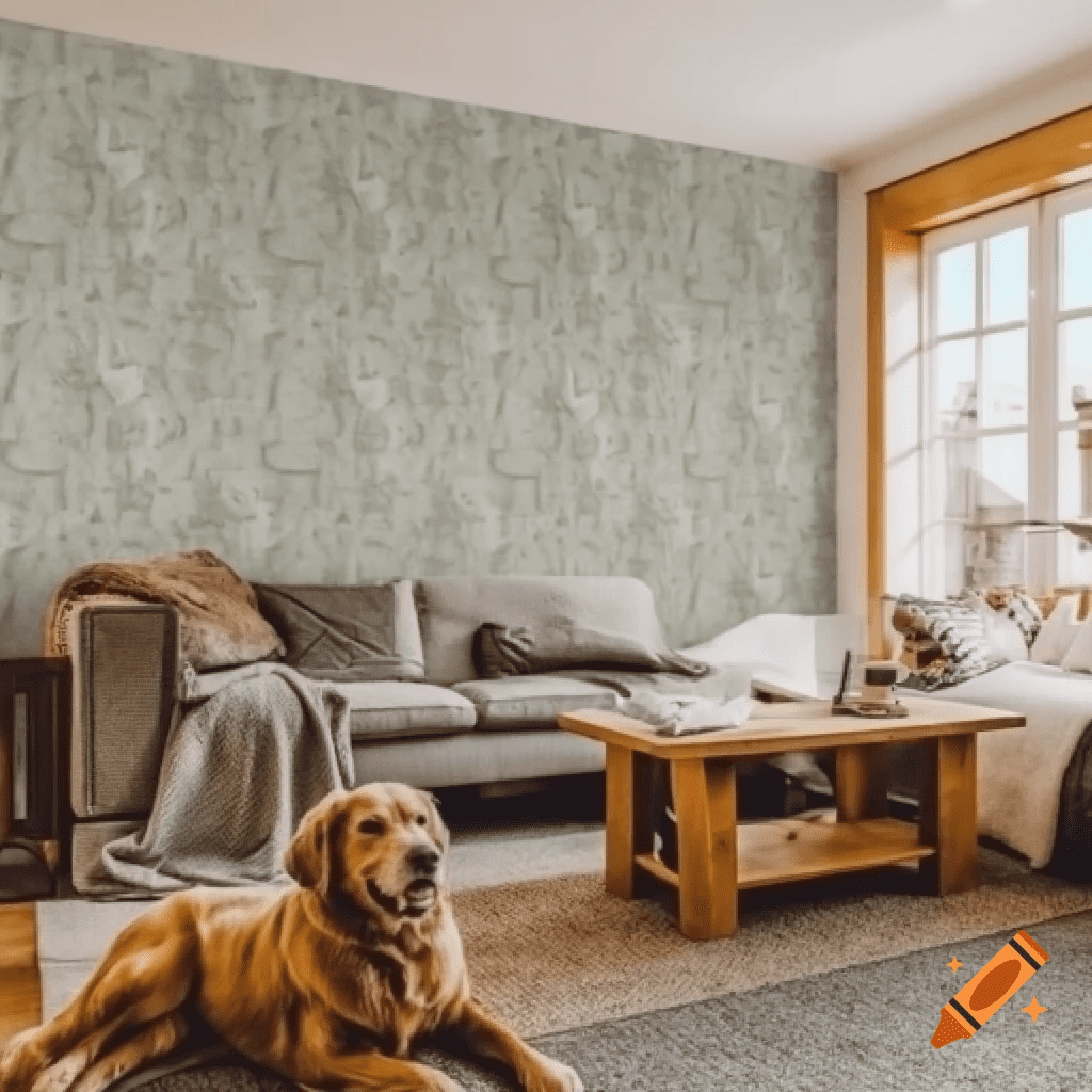 durable peel and stick wallpaper for dog owners