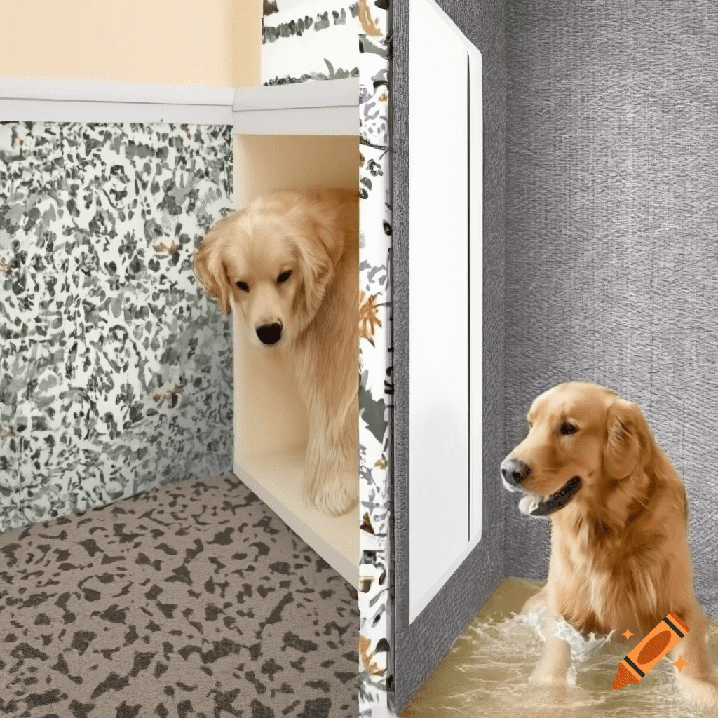 durable peel and stick wallpaper for dog owners