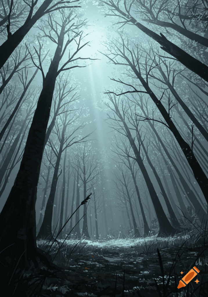 Dark Misty Forest Wallpaper 2026 | Easy Aesthetic Home Interior Wall Design 