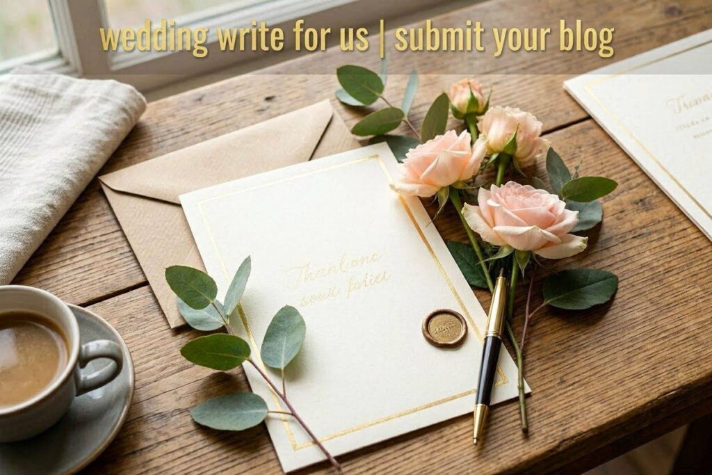 Wedding Write for Us | Submit Your Blog